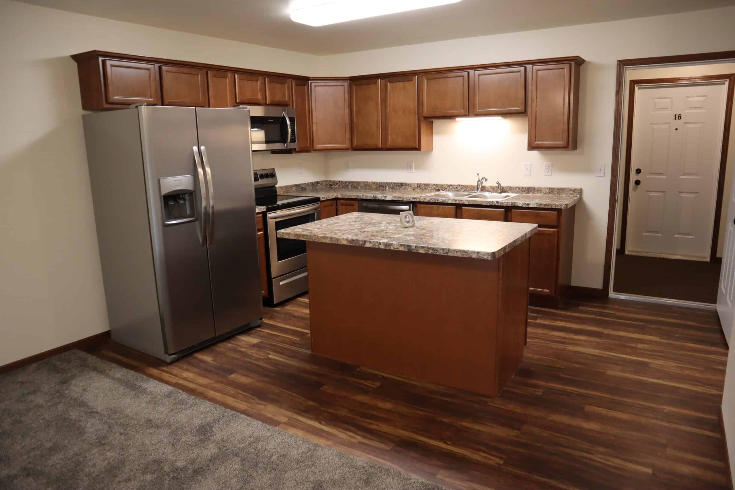 The Gardens Apartments Farley Iowa two 2 bedroom 1 bathroom apartments 